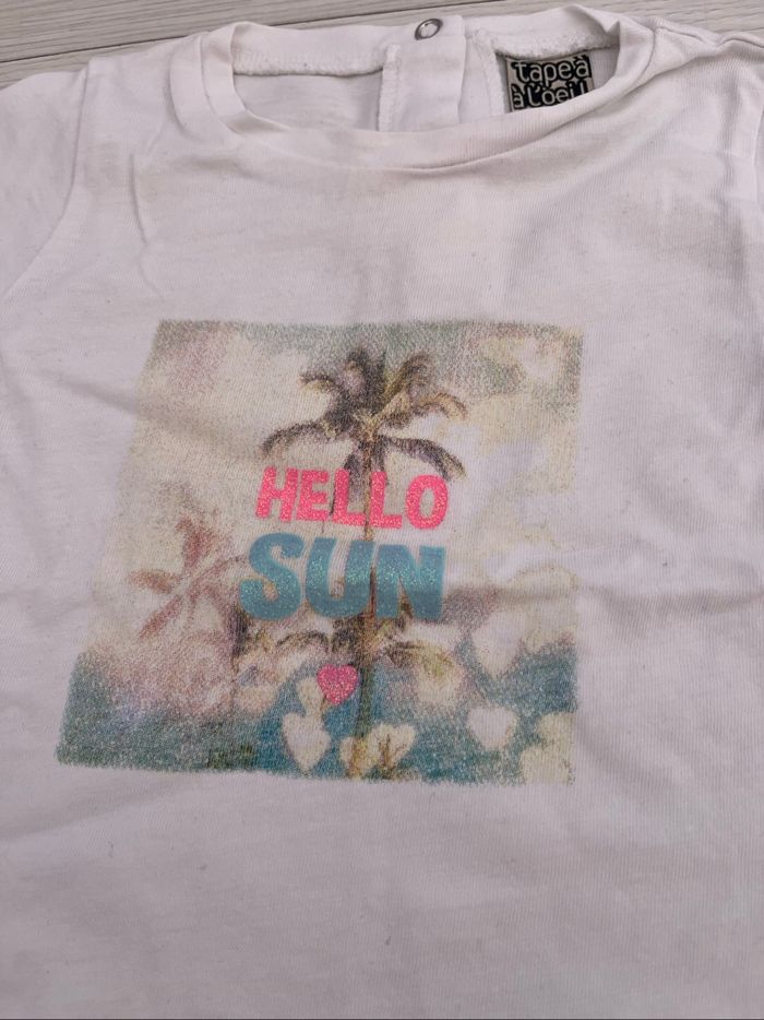 Teeshirt manche courte TAO 6mois - photo numéro 2