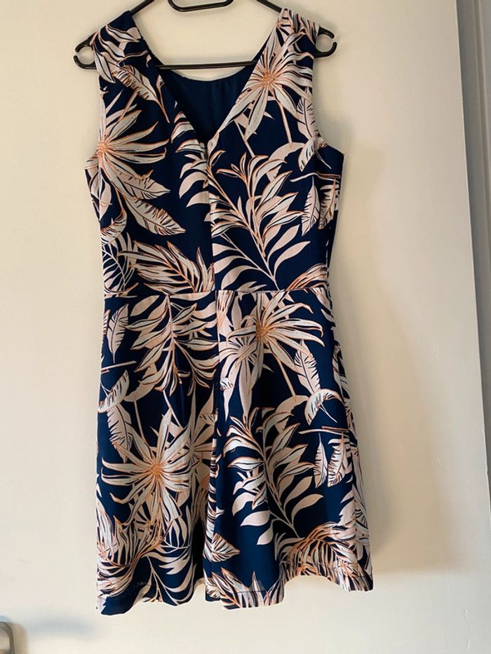 Combishort fleuri Vero Moda Taille S - photo numéro 2