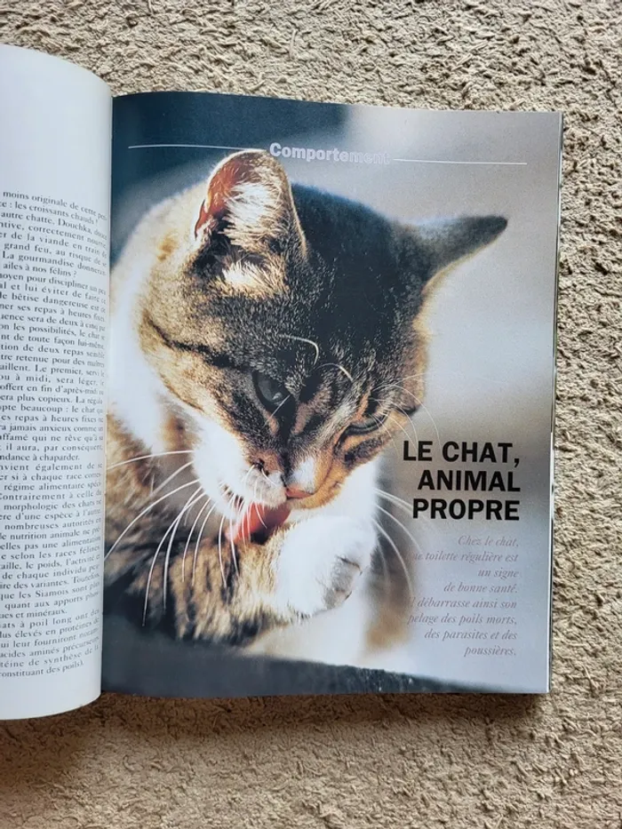 Livre "Les chats, comportement et caractères" - Éditions Atlas - photo numéro 8