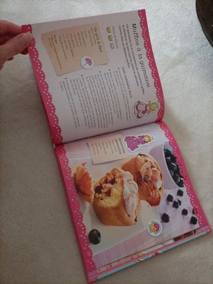 Livre de recettes La pâtisserie des petites princesses - photo numéro 5