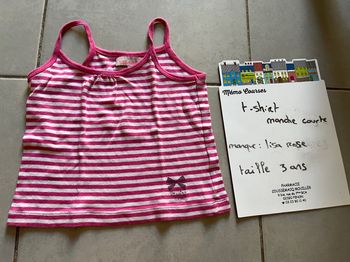 T shirt fille 3 ans