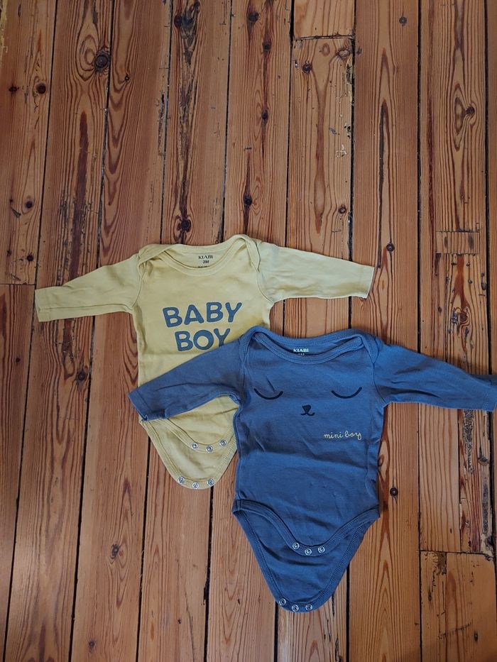 Lot de bodies 3 mois