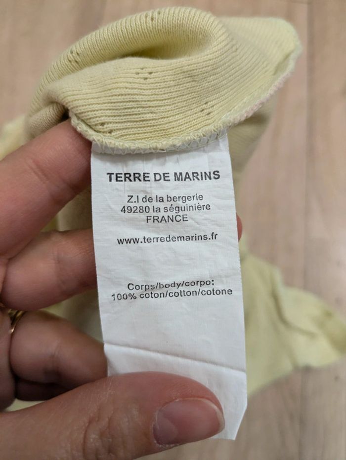 Tee-shirt vert clair Terre de Marins 2 ans - photo numéro 6