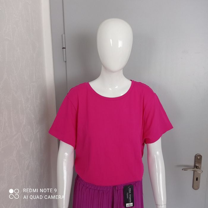 T-shirt rose t46/48 - photo numéro 2