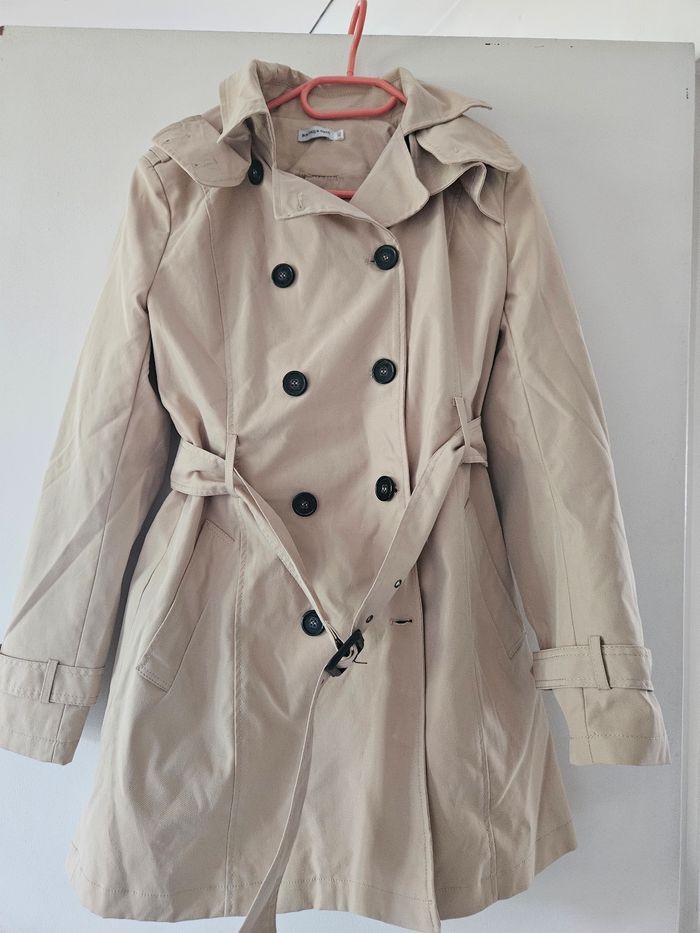 Trench taille xl beige