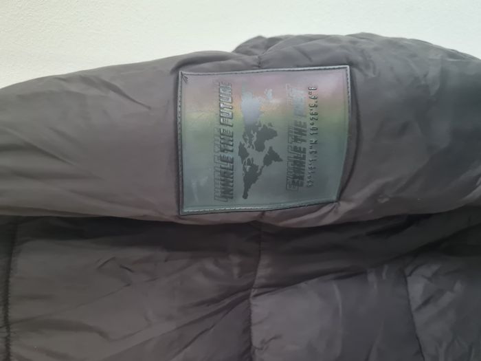 Doudoune longue noir à capuche - photo numéro 2