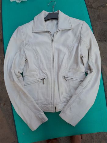veste en cuir véritable 36 PROMOD