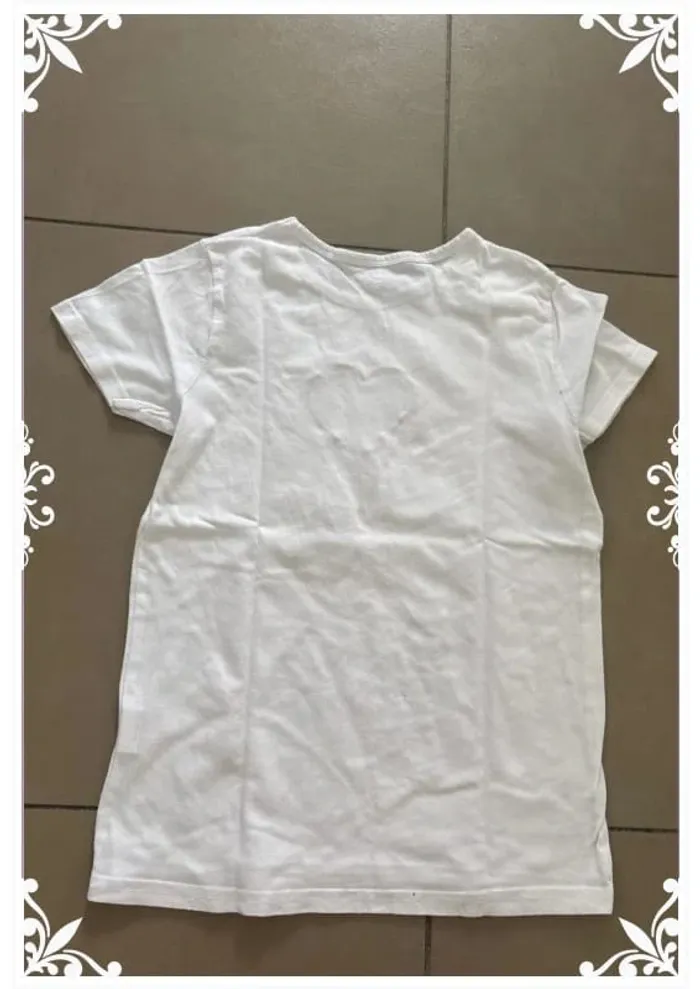 🤍 Pyjama fille 12 ans – Haut Kiabi brodé & short fait main - photo numéro 6