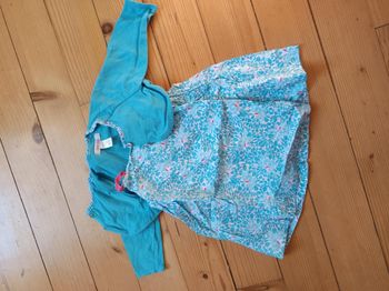 Ensemble robe + gilet 3 mois