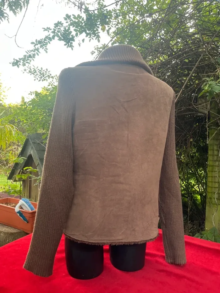 Veste marron doublée polaire IDPDT – Taille XL Automne - photo numéro 3