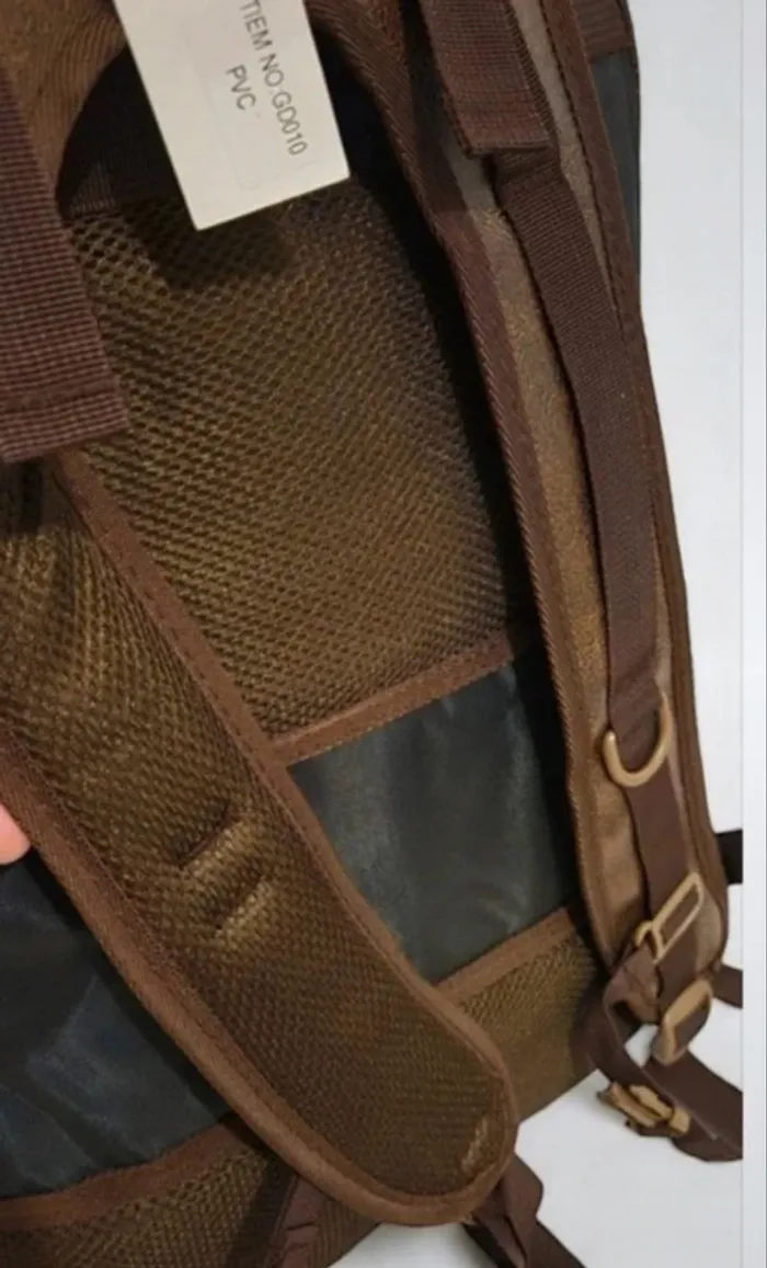 Sac à dos marron effet cuir neuf - photo numéro 4