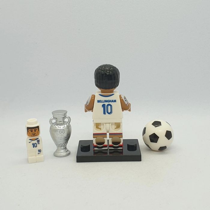🎽 Figurine Footballeur Anglais - Jude Bellingham - (Style Lego) 🎽 - photo numéro 3