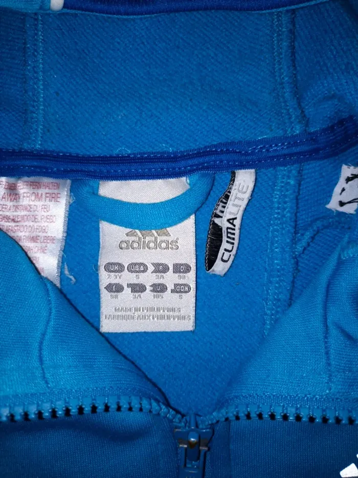 Sweat zippé à capuche addidas - photo numéro 2
