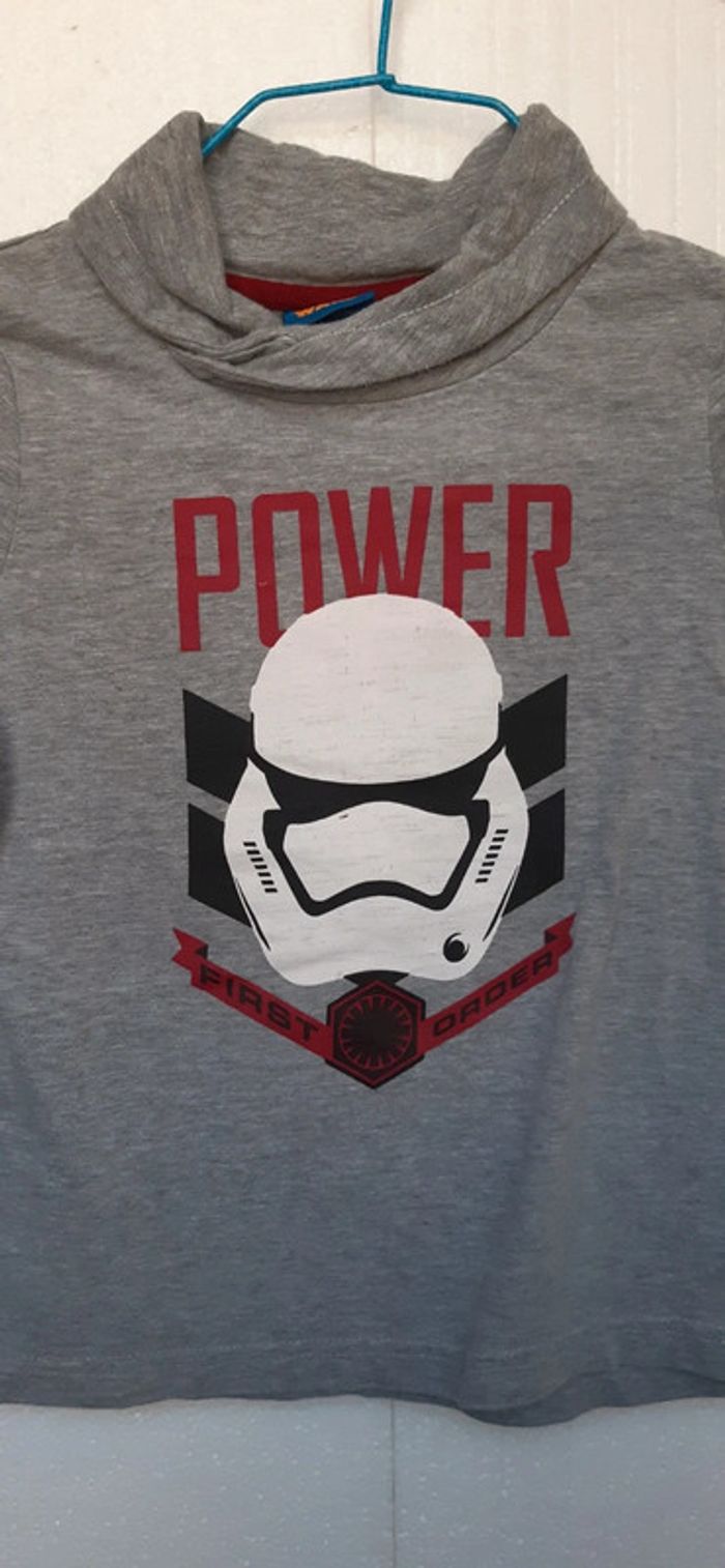 Tee-shirt manches longues 6 ans 116cm - photo numéro 2