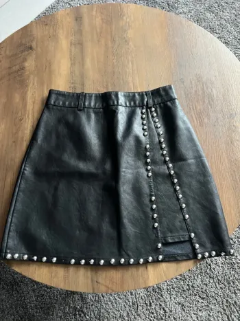 Jupe simili noir Azara taille S