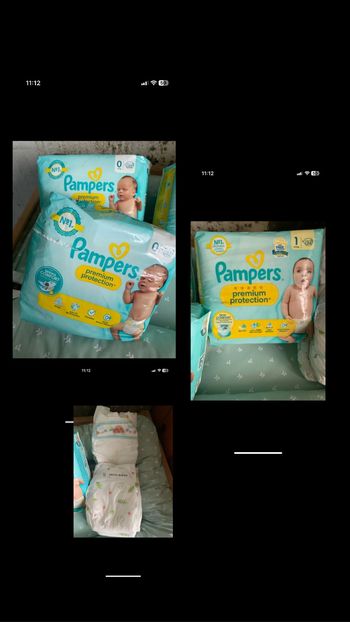 Couché Pampers