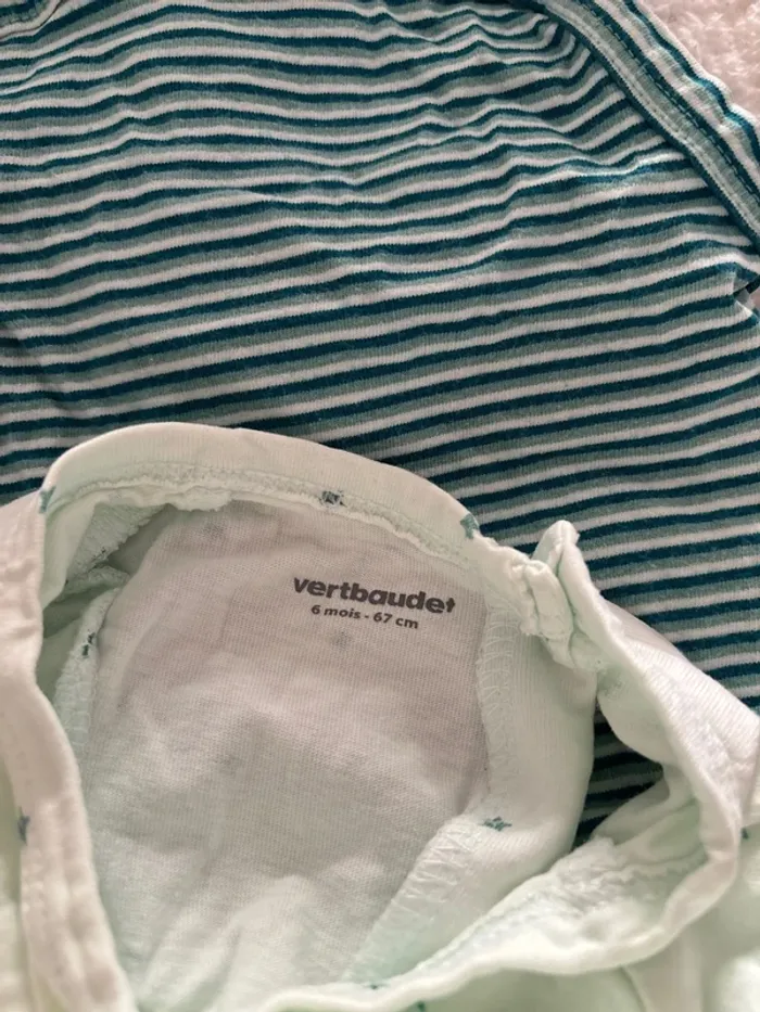 Lot de 2 pyjamas verbaudet 6 mois - photo numéro 6