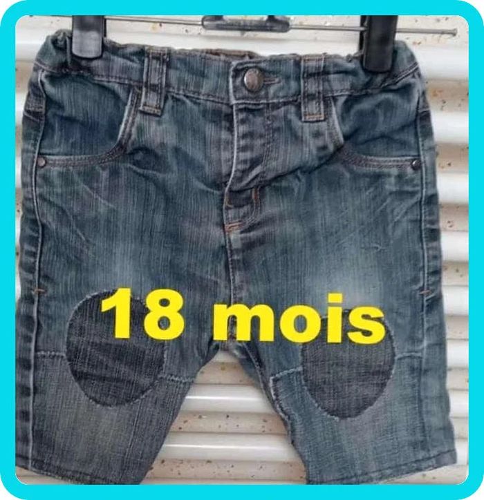 Short  en  jeans  DPAM  Taille 18 mois