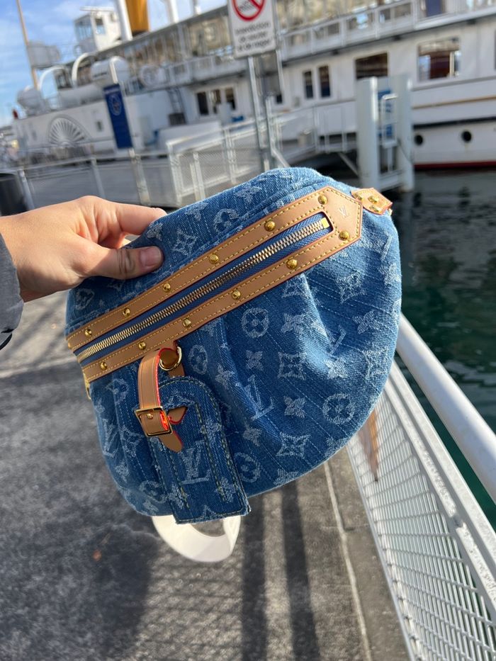 Sac banane femme denim - photo numéro 9