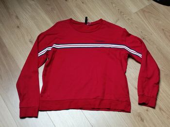 Pull manche longue Rouge