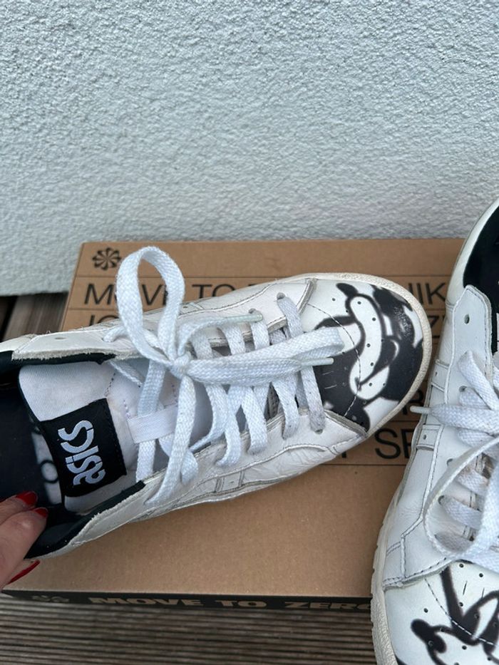 basket blanche asics homme 42 - photo numéro 6