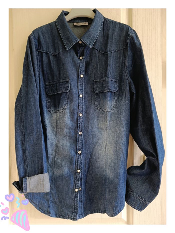 Chemise en jean Kiabi
