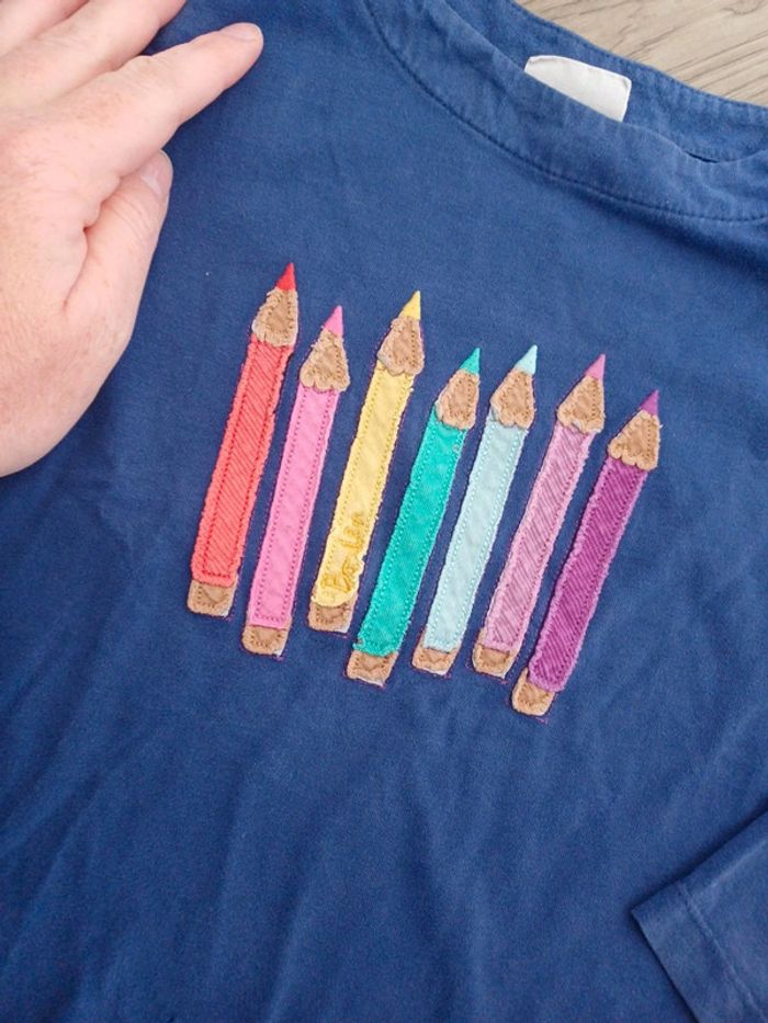 T shirt crayon - photo numéro 3