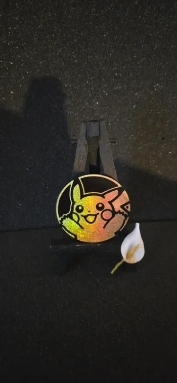 Jeton Pokemon, Pikachu, calendrier de l’avant 2025