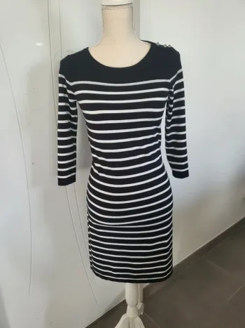 Robe rayée