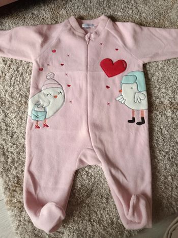 Pyjama fille polaire