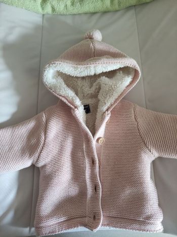 Gilet en maille doublé