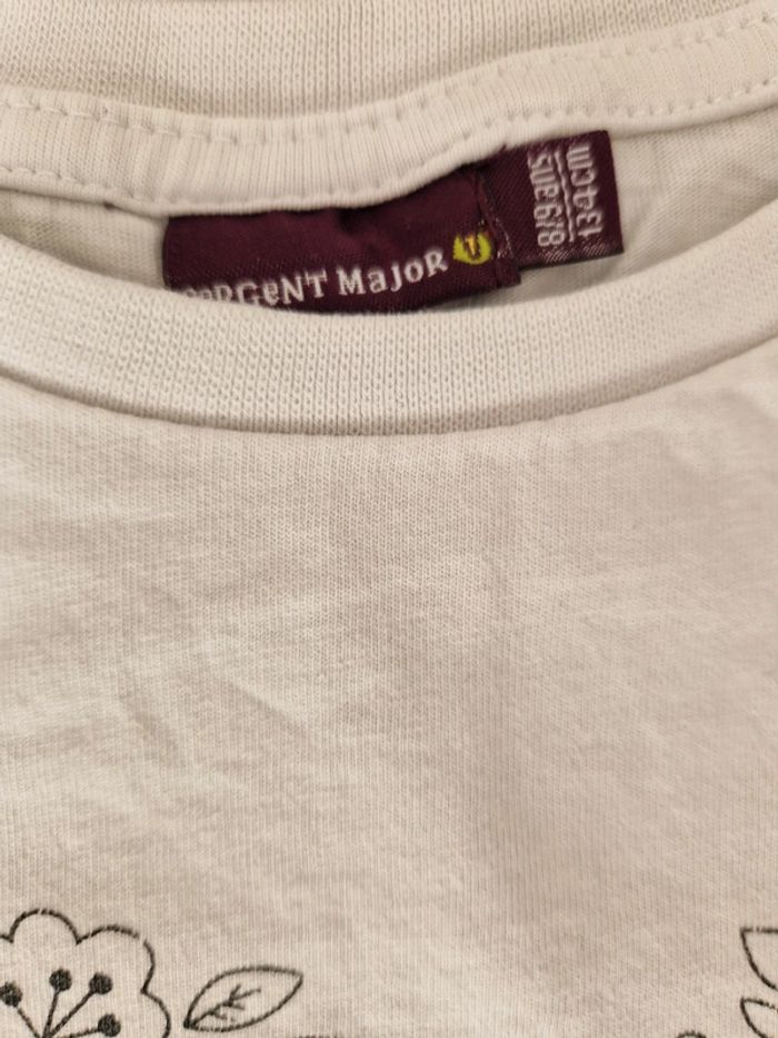 T-shirt blanc 8-9ans - photo numéro 3