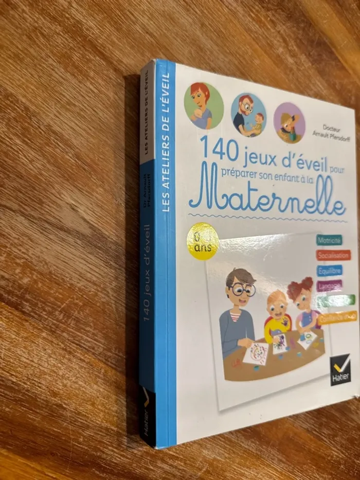 Livre, 140 jeux d’éveil pour préparer son enfant à la maternelle - photo numéro 2