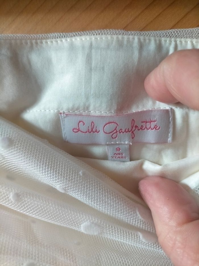 Superbe jupe Lili gaufrette neuve 8 ans - photo numéro 3