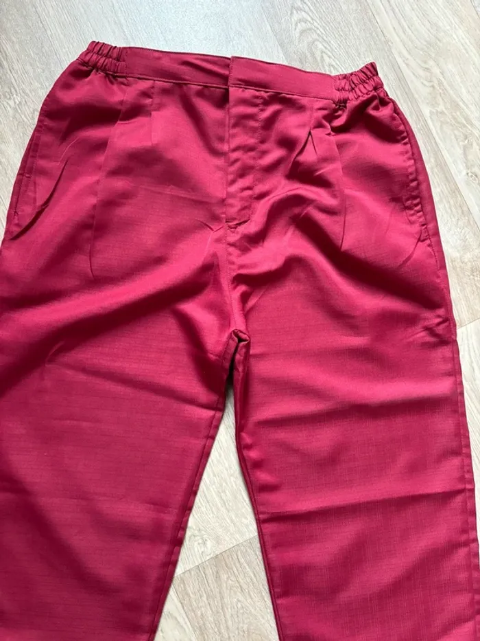 Ensemble homme bordeaux neuf S - photo numéro 5