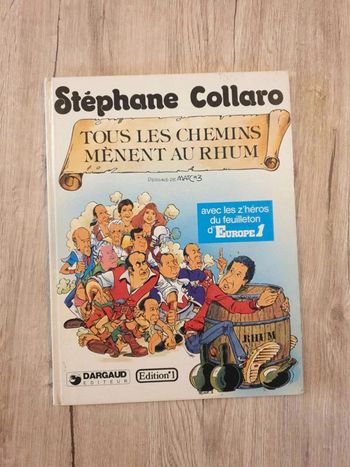 Bande dessinée  Tous les  chemins mènent  au rhum