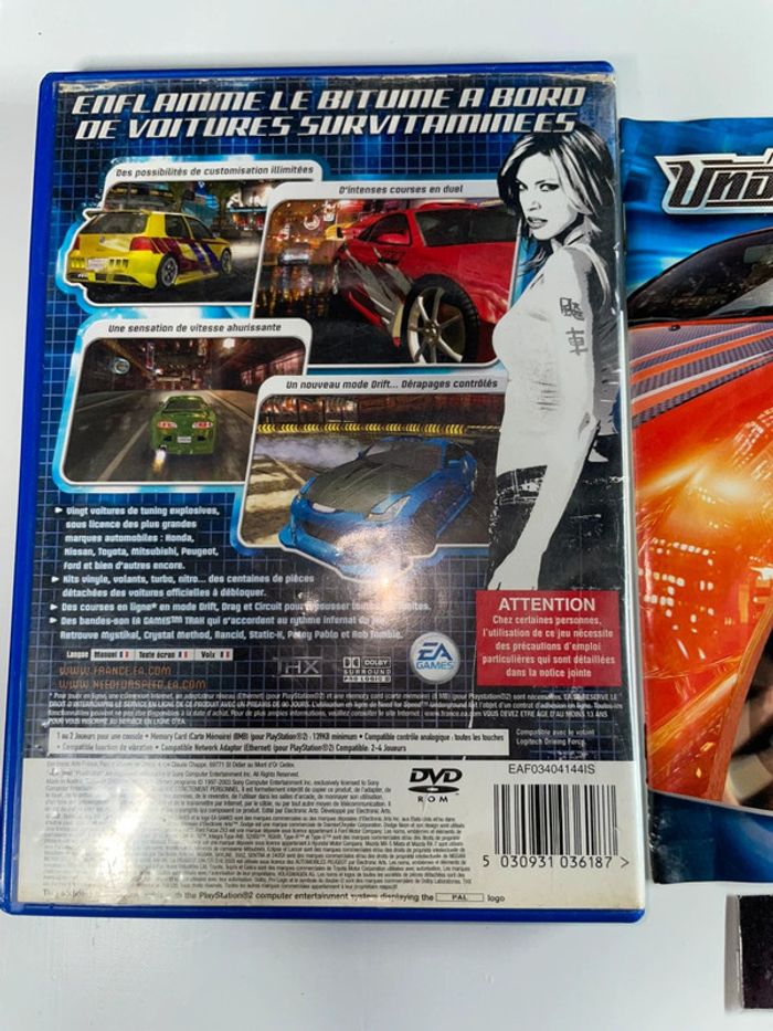 Need For Speed Underground - Jeu PS2 Complet Version Française Sony PAL - photo numéro 5