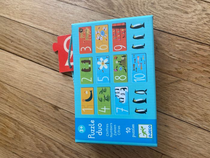 Puzzle duo chiffres Djeco - photo numéro 4
