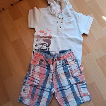 Ensemble short et polo 2ans #sergentmajor