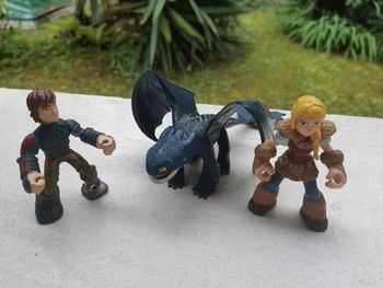 3 Figurines "Dragons"