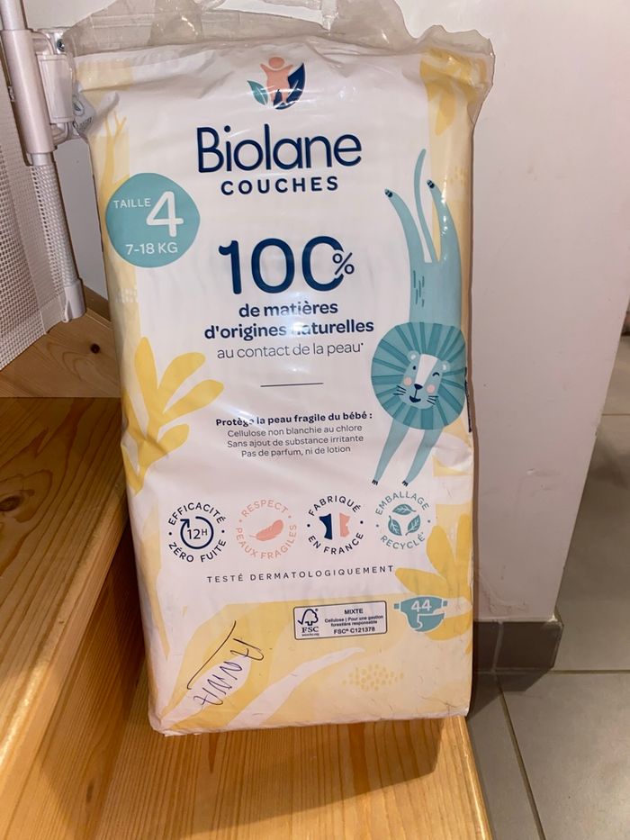 Couche biolane taille 4 - photo numéro 3