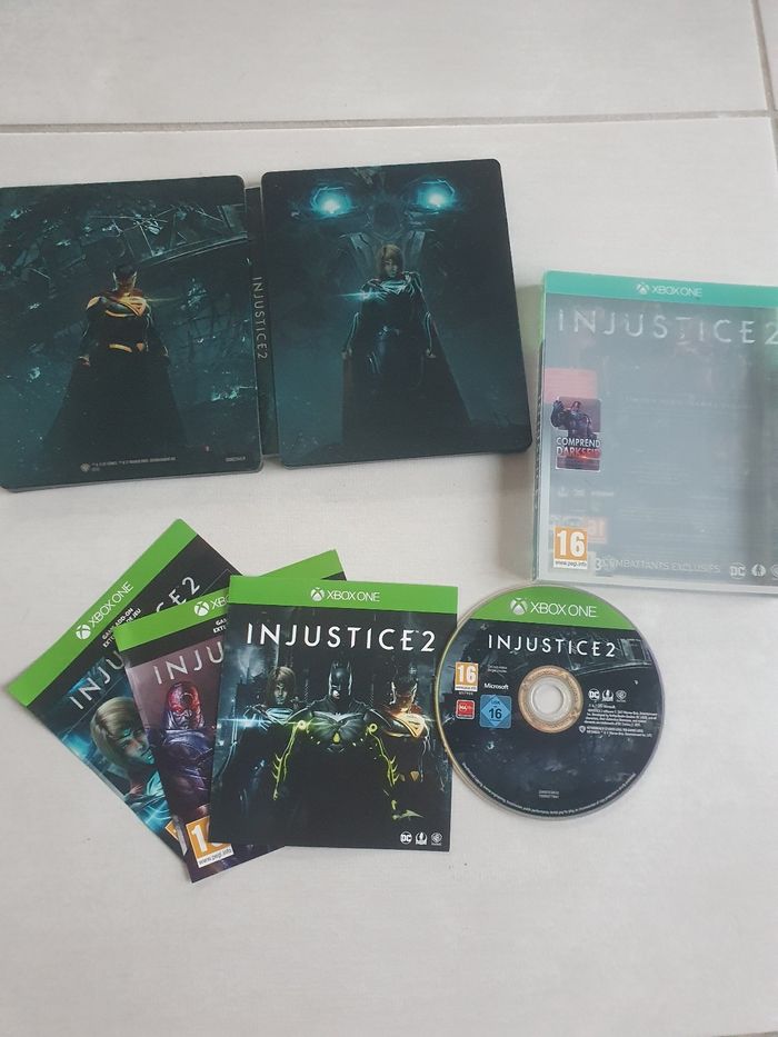Injustice 2 steelbook xbox one