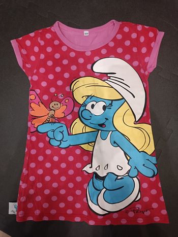 Robe stroumphette fille 3ans