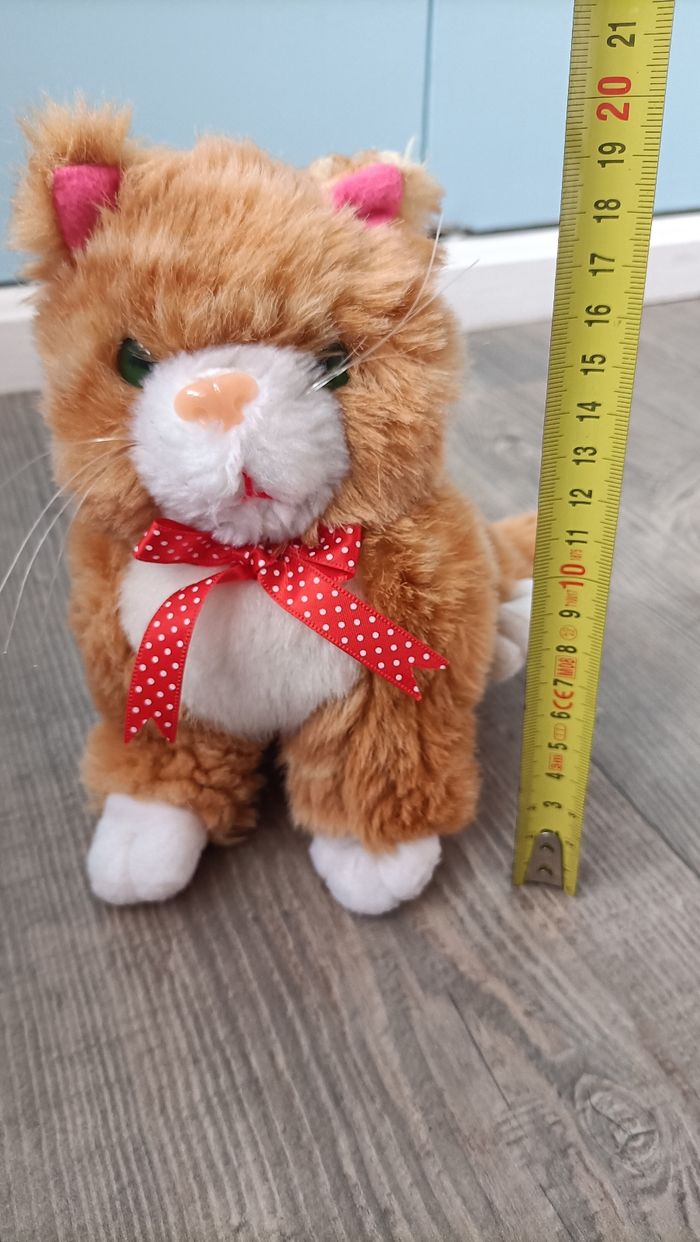 Peluche chat - photo numéro 4