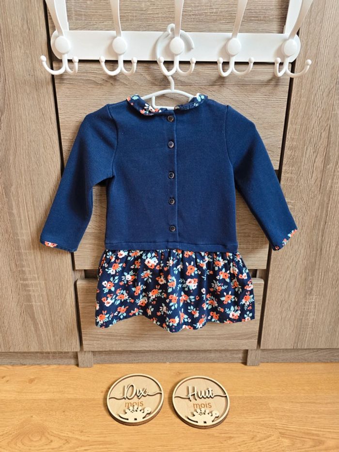 Vêtement Bébé Fille - Robe bleu - Sergent Major - 18 mois 80 cm - photo numéro 7