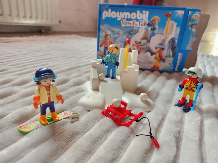 Playmobil 9283 – Snowball Fight – Très bon état, complet (sans notice)