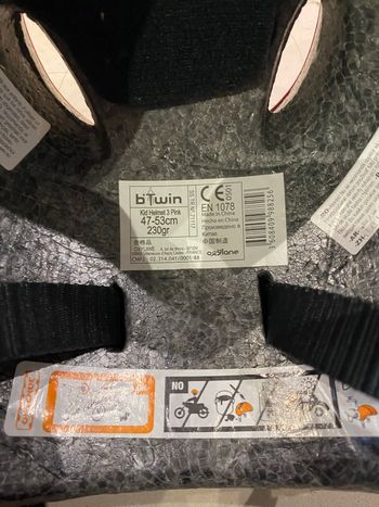 Casque vélo enfant 47-53 cm