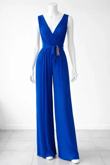 Combinaison pentalon longue bleu Neuf