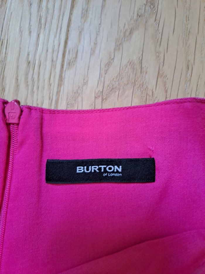 Robe cocktail fushia Burton - photo numéro 4