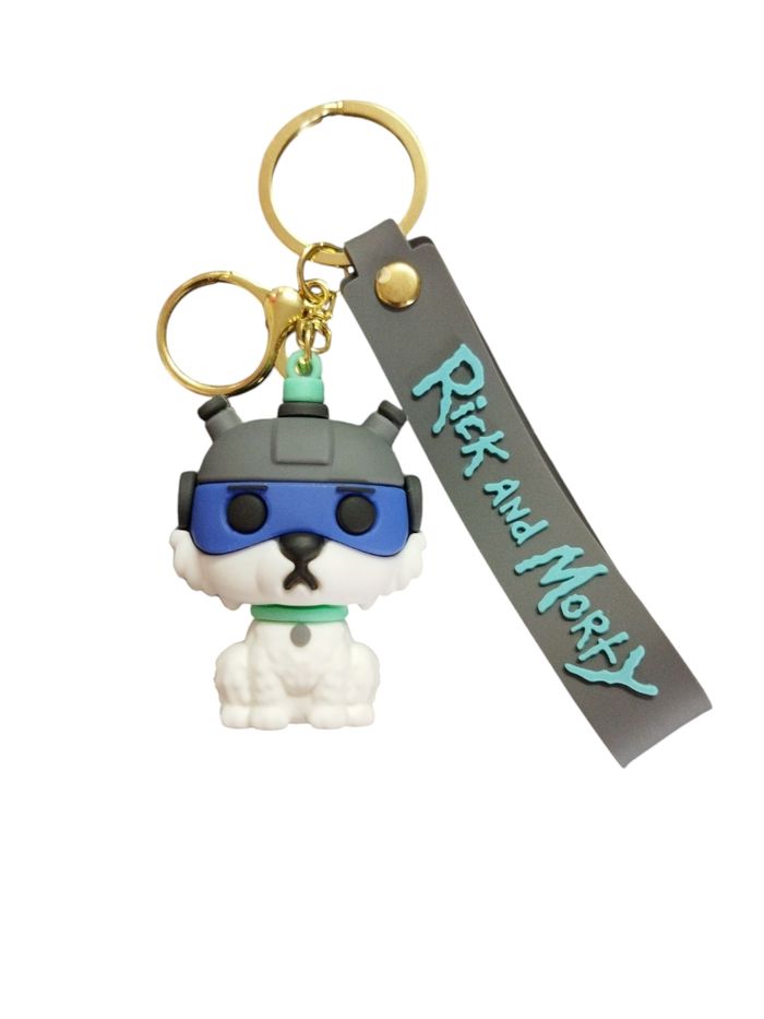 Porte-clés Rick et Morty avec pochette cadeau - photo numéro 2